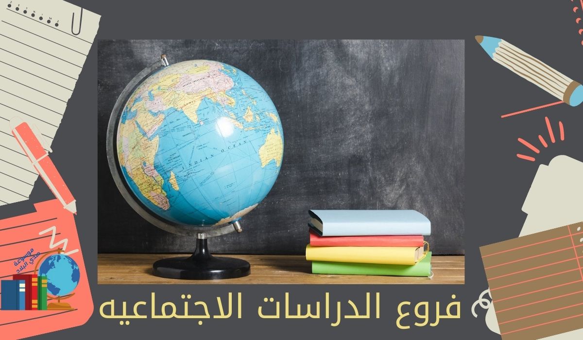 فروع الدراسات الاجتماعيه