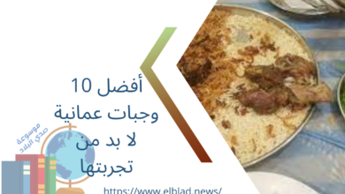 أفضل 10 وجبات عمانية لا بد من تجربتها